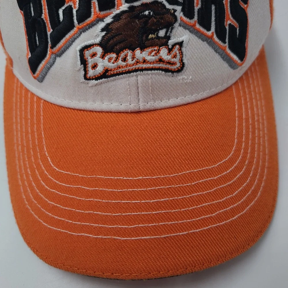 Oregon State Beavers Hat Adjustable Top of the World Orange White NCAA Logo Men